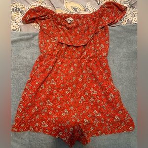 Romper Shorts with pockets